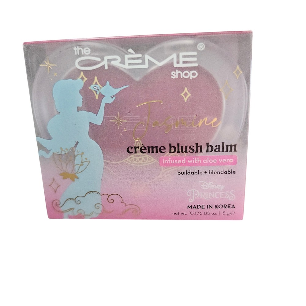 The Creme Shop Disney‎ Jasmine Creme Blush Balm Desert Romance Pink New
